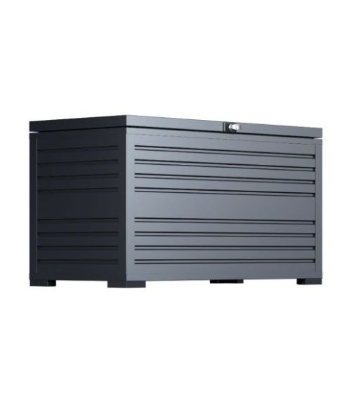 Ventaris Gartenbox abschliessbar | 134 x 62 x 71 cm | 590 Liter | Anthrazit